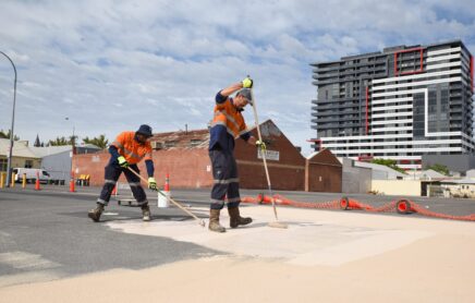 Innovative road surface keeps Adelaide cool in summer